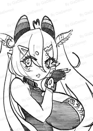 Bea Chan (@KPDrawings) striking a pose!